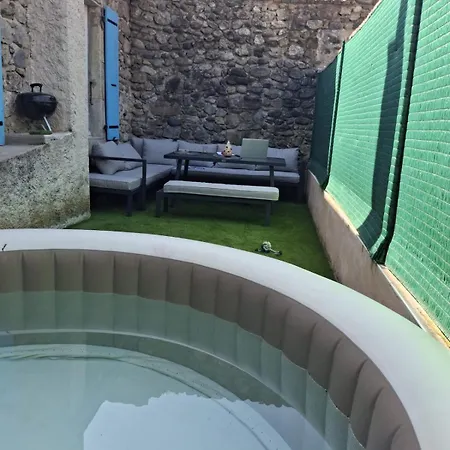Vakantiehuis Maison Calme Jacuzzi Ardeche Dolce Via Eyrieux Saint-Fortunat-sur-Eyrieux