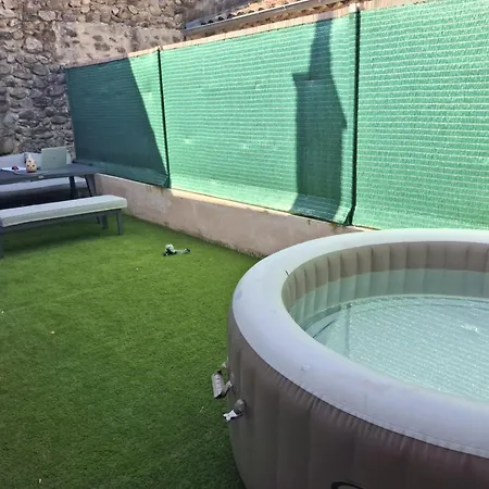 Maison Calme Jacuzzi Ardeche Dolce Via Eyrieux Vakantiehuis *